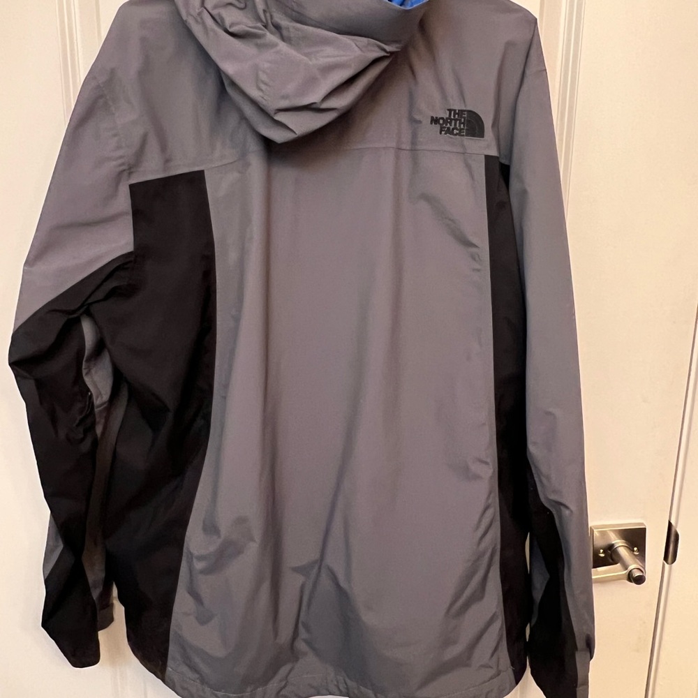 The North Face Mountain Light Jacket (Vanadis Grey/TNF Black) Men's Coat Size L - Picture 4 of 5